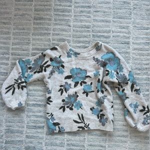 Urban Outfitters Kimchi Blue Floral Sweater
